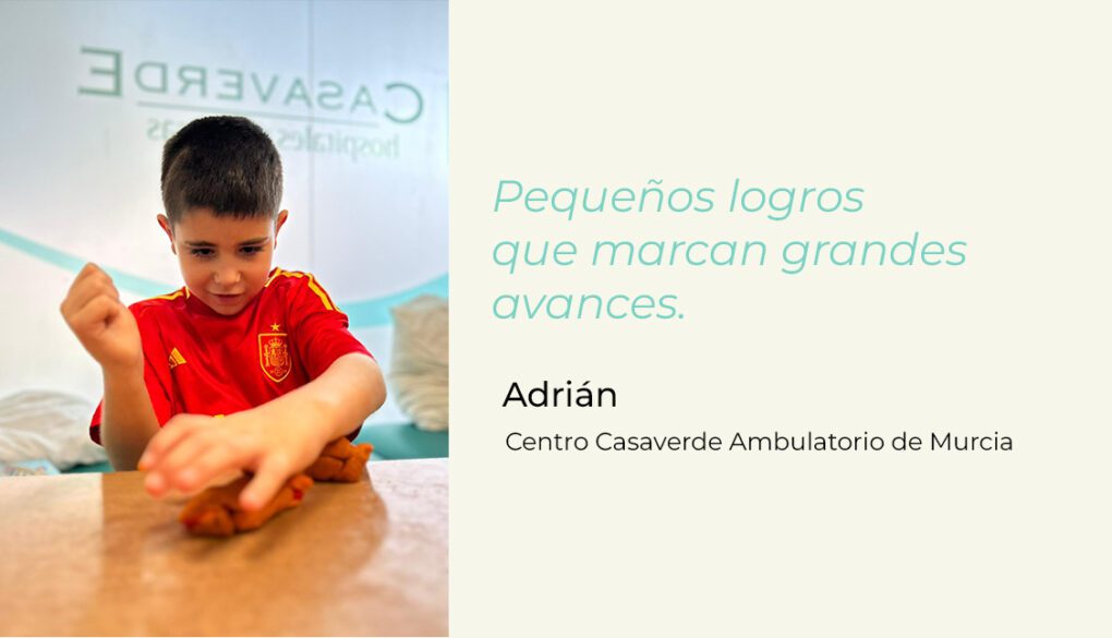La historia de Adrián: pequeños logros que marcan grandes avances