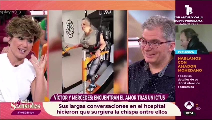 Entrevista de «Y Ahora Sonsoles» a nuestra pareja del Hospital Casaverde Valladolid